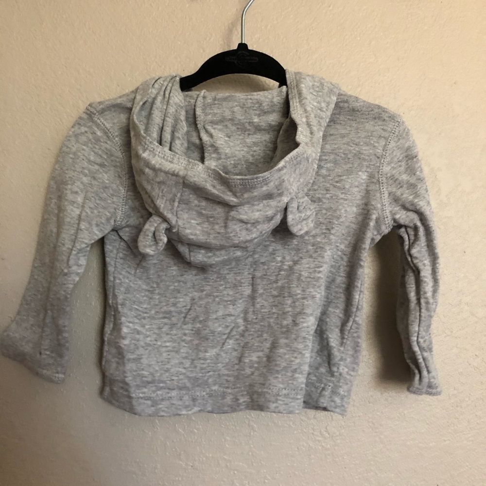 Baby bear lightweight button up sweater 6m